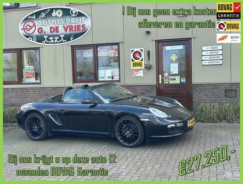 Occasion Porsche Boxster 245 PK (180 kW) 2008 Zwart Cabriolet
