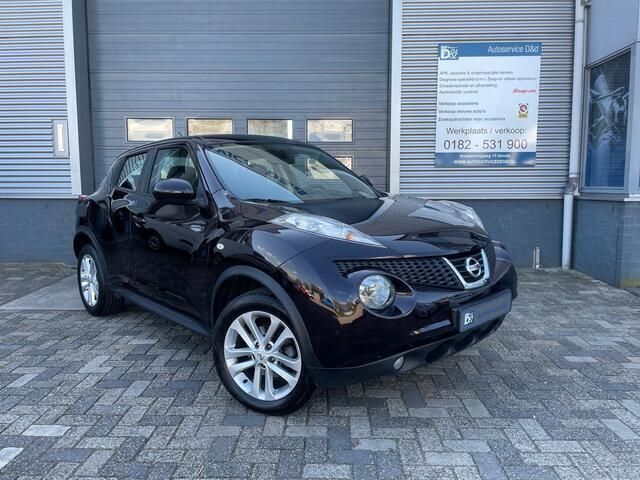 Paars Gebruikt 2014 Nissan Juke Acenta SUV | € 8.399 (Eerlijke prijs) - Afbeelding 1/4