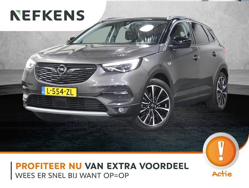 Grijs Gebruikt 2021 Opel Grandland X Ultimate SUV | € 25.725 (Eerlijke prijs) - Afbeelding 1/4