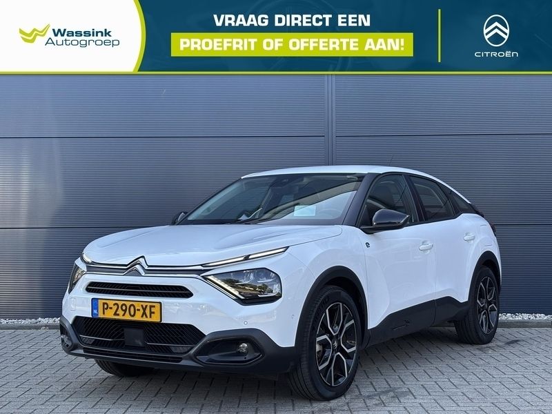 Wit Gebruikt 2022 Citroën e-C4 Feel Hatchback | € 17.585 (Eerlijke prijs) - Afbeelding 1/4