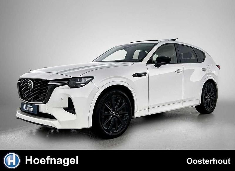 Wit Occasion 2022 Mazda CX-60 Homura-Line SUV | € 32.900 (Eerlijke prijs) - Afbeelding 1/3
