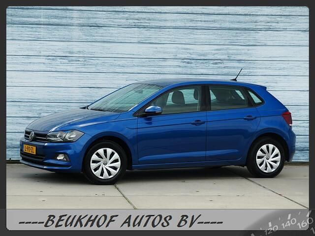 Blauw Gebruikt 2021 VW Polo Hatchback | € 14.550 (Eerlijke prijs) - Afbeelding 1/3