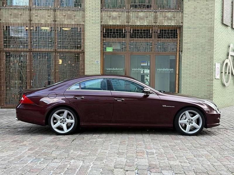 Occasion Mercedes CLS55 AMG AMG 476 PK (350 kW) 2005 Rood Sedan