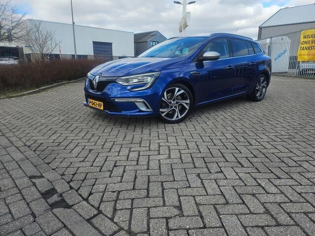 Blauw Gebruikt 2016 Renault Mégane GrandTour Stationwagen | € 13.950 - Afbeelding 1/4