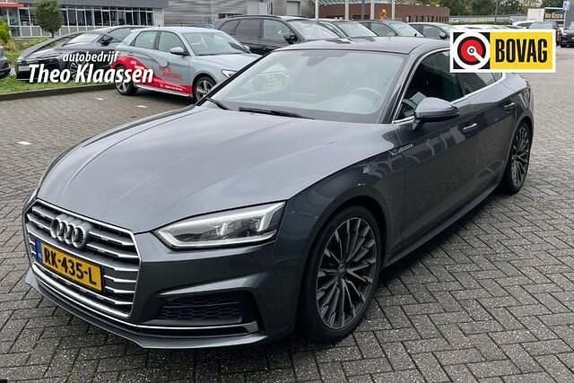 Grijs Gebruikt 2018 Audi A5 Sportback S-Line Hatchback | € 27.950 (Iets duurder) - Afbeelding 1/4
