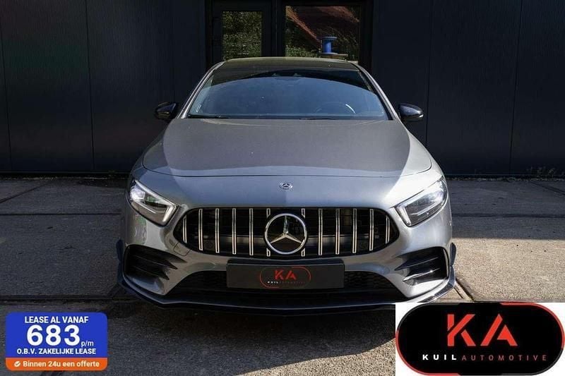 Grijs Gebruikt 2020 Mercedes A35 AMG Premium Plus Hatchback | € 42.644 (Super prijs) - Afbeelding 1/4