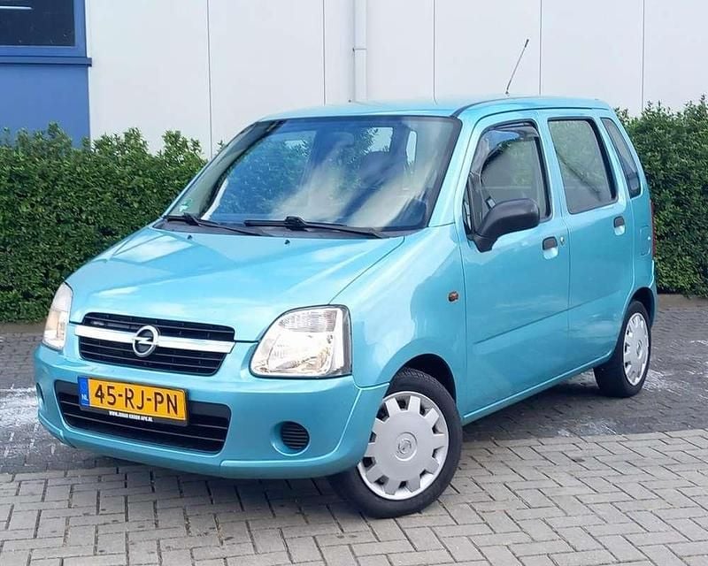 Groen Gebruikt 2005 Opel Agila Hatchback | € 950 (Goede deal) - Afbeelding 1/4