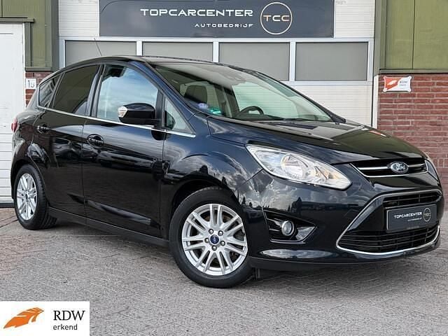Zwart Gebruikt 2014 Ford C-MAX Titanium MPV | € 7.999 (Eerlijke prijs) - Afbeelding 1/4