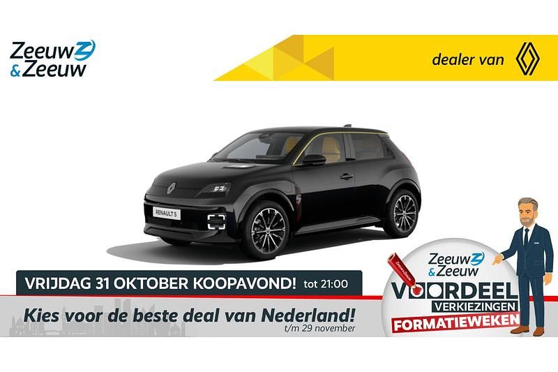 Noir étoilé / daklijst warm titanium Nieuw 2024 Renault R5 Iconic Hatchback | € 33.490 (Eerlijke prijs) - Afbeelding 1/4