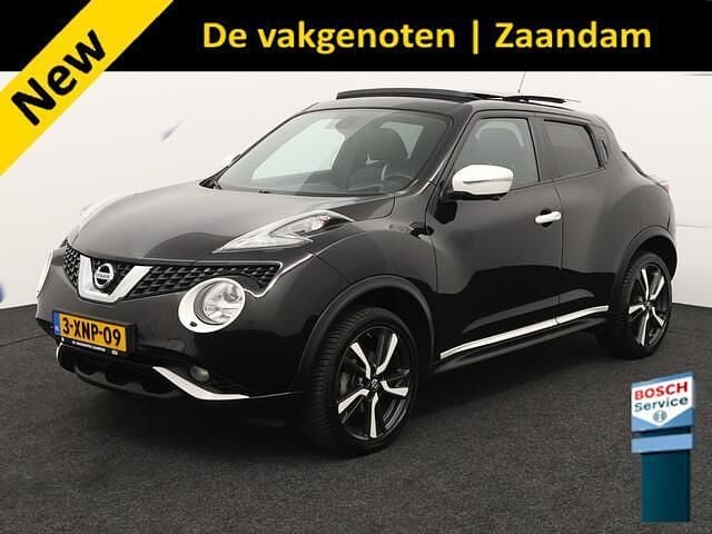 Zwart Gebruikt 2014 Nissan Juke Tekna SUV | € 9.900 (Eerlijke prijs) - Afbeelding 1/4