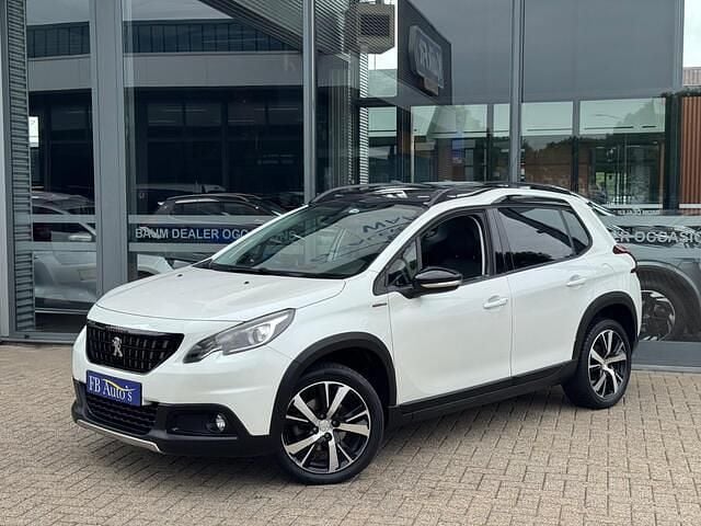 Wit Gebruikt 2017 Peugeot 2008 GT-line SUV | € 9.450 (Goede deal) - Afbeelding 1/4
