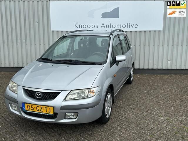 Grijs, metallic lak Gebruikt 2001 Mazda Premacy Comfort MPV | € 1.645 (Eerlijke prijs) - Afbeelding 1/4