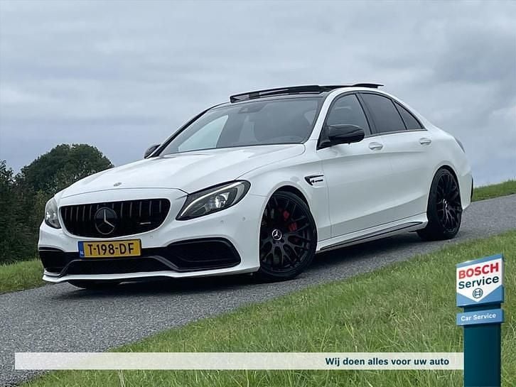 Wit Occasion 2017 Mercedes C63S AMG AMG Sedan | € 46.500 (Eerlijke prijs) - Afbeelding 1/4
