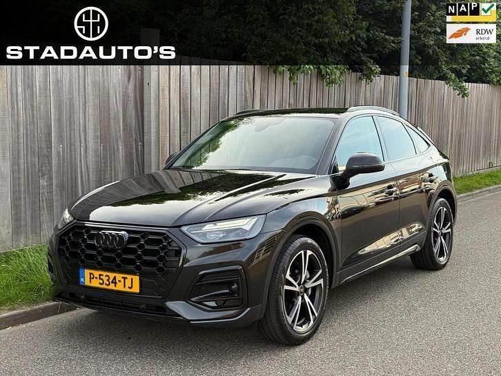 Zwart Gebruikt 2021 Audi Q5 Sportback Premium SUV | € 39.750 (Eerlijke prijs) - Afbeelding 1/4