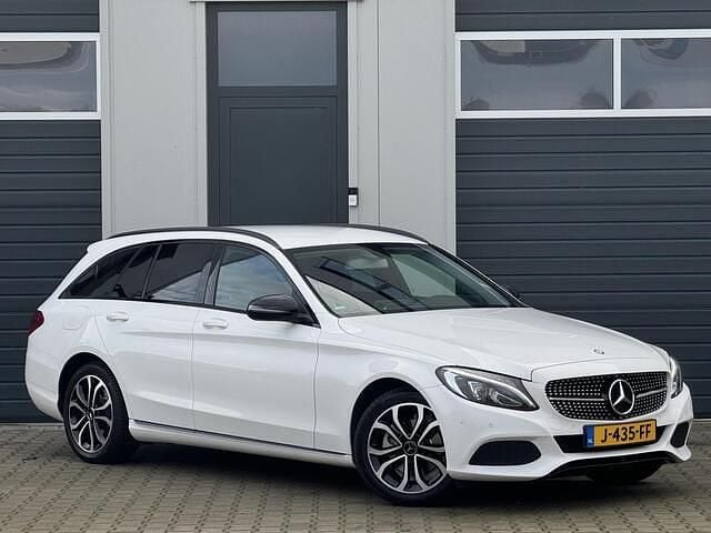 Occasion Mercedes C180 Prestige 156 PK (114 kW) 2016 Wit Stationwagen