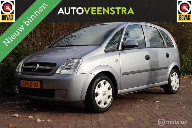 Grijs Gebruikt 2004 Opel Meriva Enjoy MPV | € 599 (Super prijs) - Afbeelding 1/4