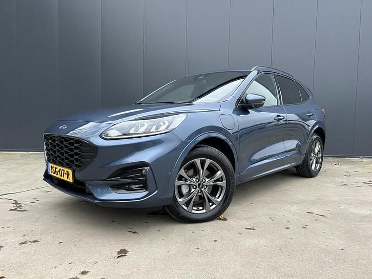 Blauw (metallic) Occasion 2022 Ford Kuga ST-Line SUV | € 23.450 (Super prijs) - Afbeelding 1/4
