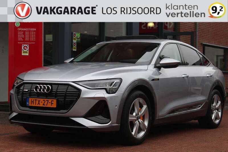 Grijs Gebruikt 2020 Audi e-tron Sportback S-Line SUV | € 38.750 (Eerlijke prijs) - Afbeelding 1/4