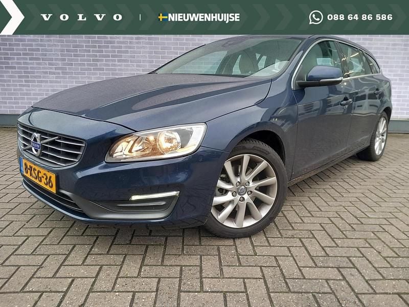 Blauw Gebruikt 2013 Volvo V60 Momentum Stationwagen | € 14.899 (Duur) - Afbeelding 1/4