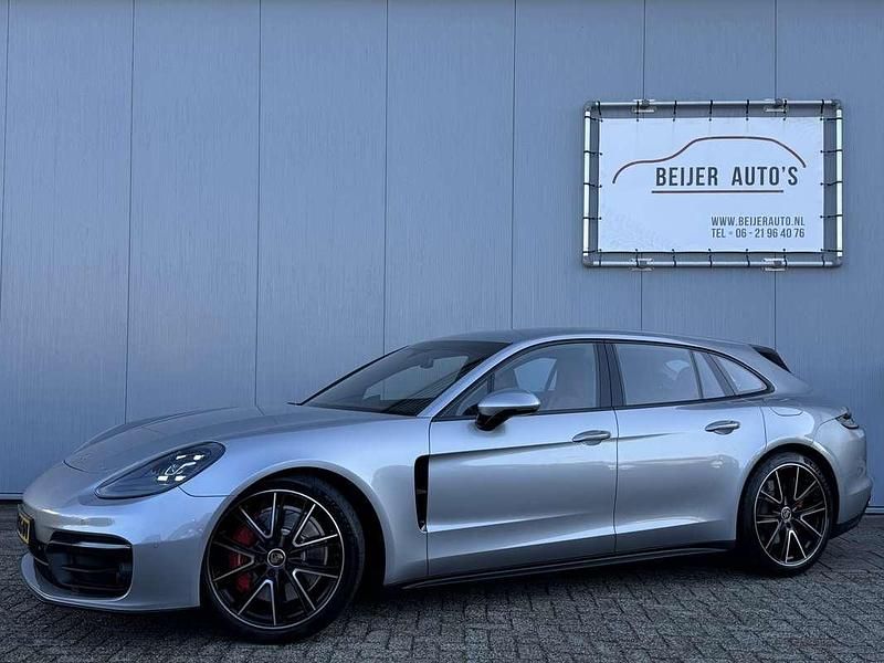 Grijs Occasion 2021 Porsche Panamera Sport Turismo Stationwagen | € 69.395 (Goede deal) - Afbeelding 1/4