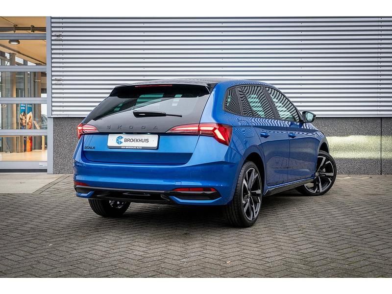 Occasion Skoda Scala Monte Carlo 116 PK (85 kW) 2025 Blauw Hatchback