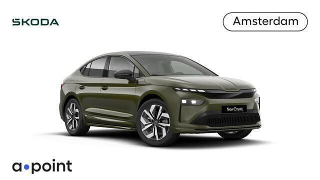 Groen Nieuw 2026 Skoda Enyaq iV SportLine SUV | € 49.949 (Eerlijke prijs) - Afbeelding 1/4