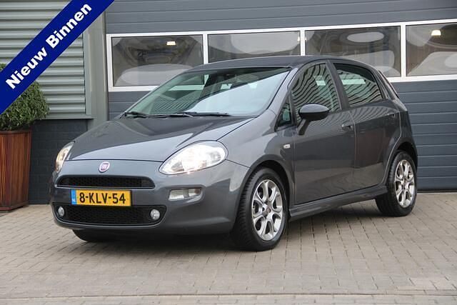 Grijs Gebruikt 2013 Fiat Punto Evo Easy Hatchback | € 3.950 (Eerlijke prijs) - Afbeelding 1/4