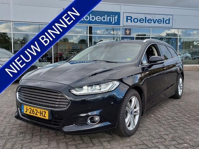 Zwart Gebruikt 2018 Ford Mondeo Titanium Stationwagen | € 15.450 (Goede deal) - Afbeelding 1/3
