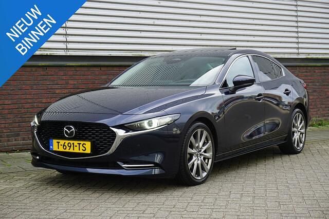 Blauw Gebruikt 2023 Mazda 3 Exclusive-Line Sedan | € 24.950 (Goede deal) - Afbeelding 1/4