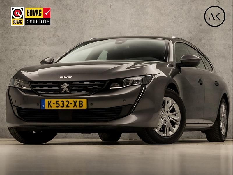 Grijs Gebruikt 2021 Peugeot 508 Sport Stationwagen | € 16.445 - Afbeelding 1/4