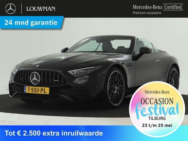 Zwart Gebruikt 2023 Mercedes SL43 AMG AMG Cabriolet | € 124.950 - Afbeelding 1/3