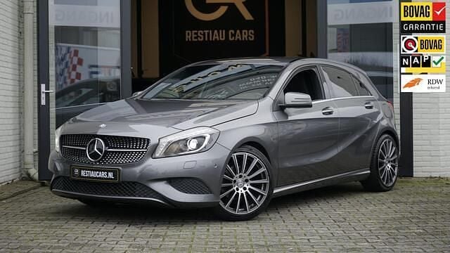 Grijs Gebruikt 2015 Mercedes A180 Ambition Hatchback | € 11.450 (Goede deal) - Afbeelding 1/4