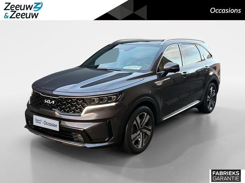 Grijs Occasion 2021 Kia Sorento Turbo SUV | € 41.995 (Eerlijke prijs) - Afbeelding 1/4