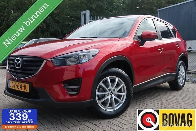 Rood Gebruikt 2015 Mazda CX-5 SUV | € 20.950 (Eerlijke prijs) - Afbeelding 1/4