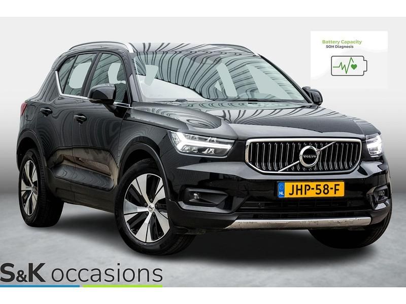 Zwart Occasion 2021 Volvo XC40 Inscription SUV | € 26.950 (Super prijs) - Afbeelding 1/4