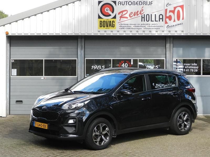 Zwart Occasion 2021 Kia Sportage Comfort SUV | € 20.940 (Super prijs) - Afbeelding 1/4