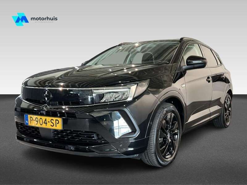 Zwart, metallic lak Gebruikt 2022 Opel Grandland X GS Line SUV | € 23.945 (Eerlijke prijs) - Afbeelding 1/4