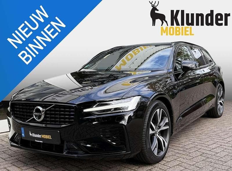 Zwart Gebruikt 2021 Volvo V60 R-Design Stationwagen | € 33.490 (Goede deal) - Afbeelding 1/4