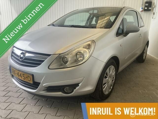 Grijs Gebruikt 2007 Opel Corsa Business Hatchback | € 1.750 (Goede deal) - Afbeelding 1/4
