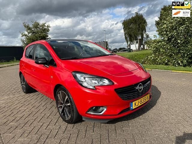 Rood Gebruikt 2016 Opel Corsa Color Edition Hatchback | € 5.950 (Goede deal) - Afbeelding 1/4
