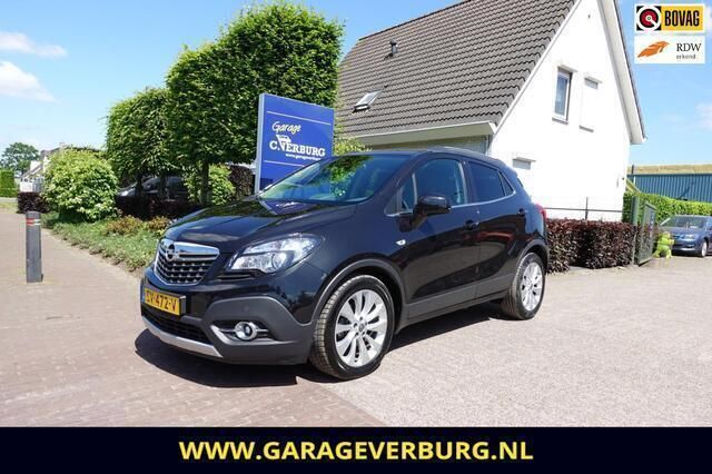 Zwart Gebruikt 2015 Opel Mokka Cosmo SUV | € 13.950 (Eerlijke prijs) - Afbeelding 1/4