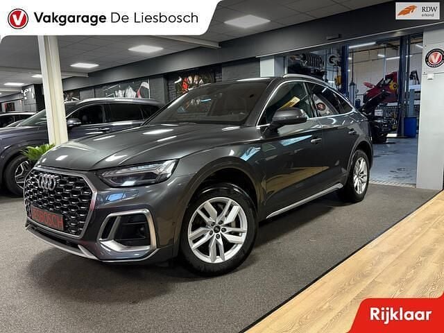 Grijs Occasion 2021 Audi Q5 Sportback S-Line SUV | € 39.950 (Super prijs) - Afbeelding 1/4