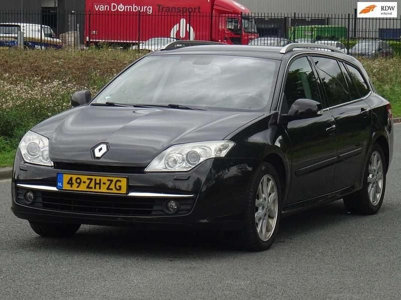 Zwart Gebruikt 2008 Renault Laguna III Stationwagen | € 1.499 (Goede deal) - Afbeelding 1/4