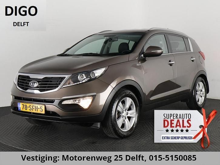 Bruin Gebruikt 2011 Kia Sportage Plus SUV | € 11.500 (Goede deal) - Afbeelding 1/3
