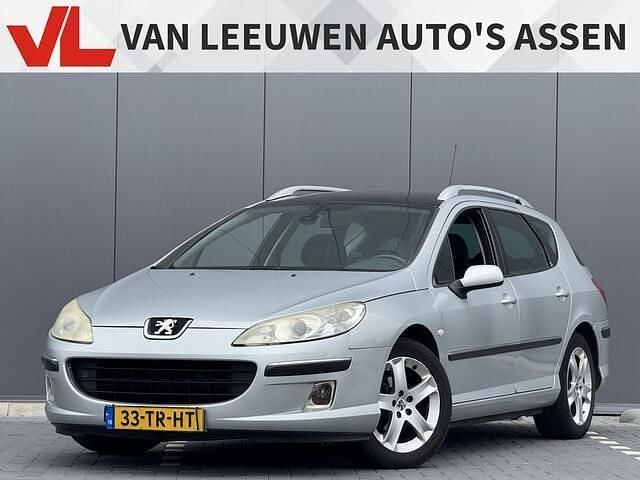 Grijs, metallic lak Gebruikt 2005 Peugeot 407 Stationwagen | € 998 (Eerlijke prijs) - Afbeelding 1/4