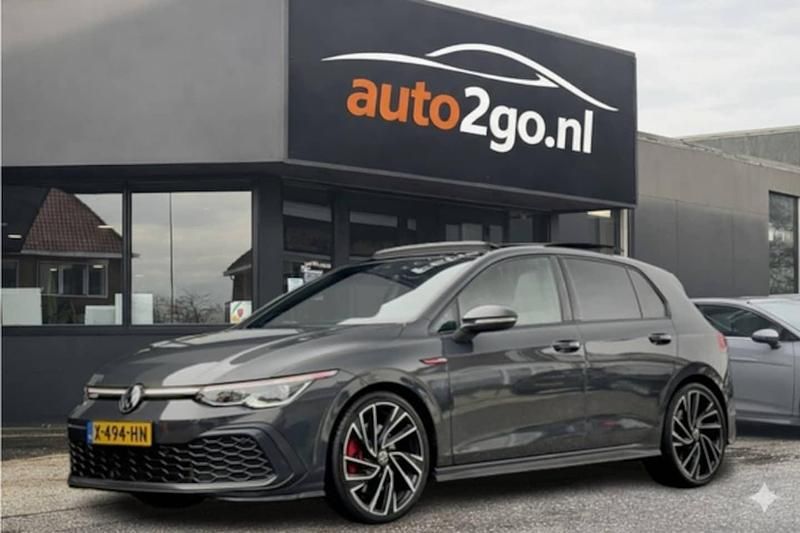 Grijs (metallic) Occasion 2021 VW Golf VII GTI Hatchback | € 29.900 (Eerlijke prijs) - Afbeelding 1/4