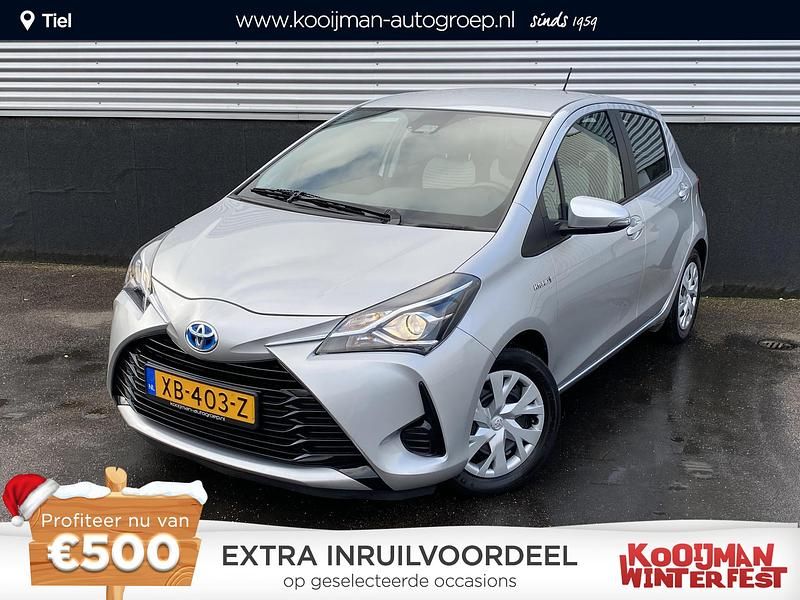 Zilver Gebruikt 2018 Toyota Yaris Hybrid Active Hatchback | € 15.900 (Eerlijke prijs) - Afbeelding 1/4