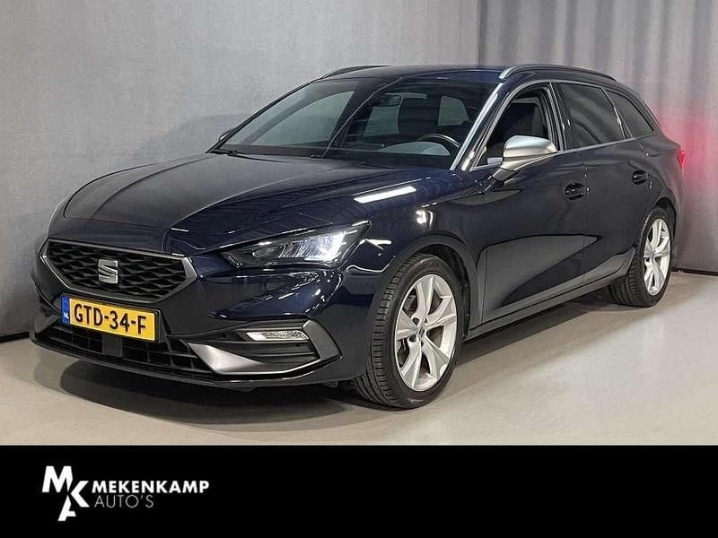 Blauw Gebruikt 2022 Seat Leon Business Stationwagen | € 25.750 (Eerlijke prijs) - Afbeelding 1/4