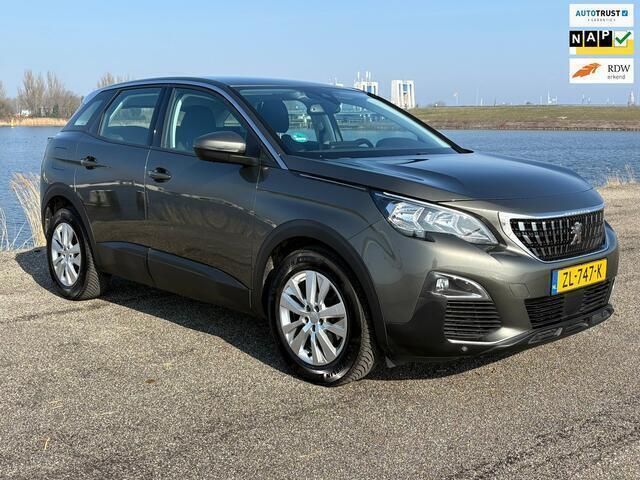 Grijs Gebruikt 2019 Peugeot 3008 SUV | € 13.244 (Goede deal) - Afbeelding 1/4