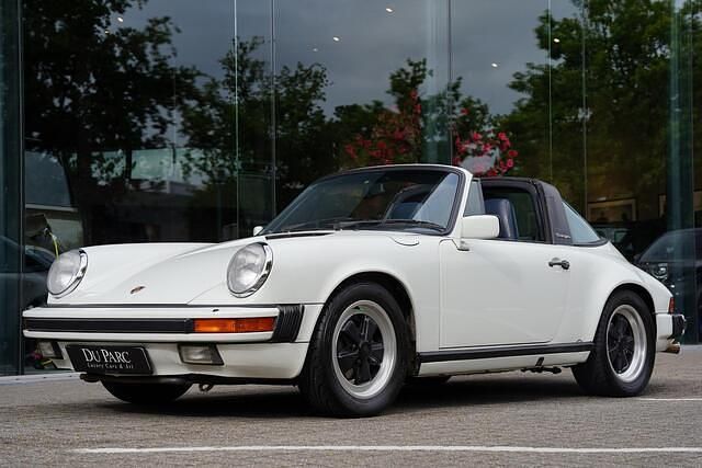 Wit Gebruikt 1986 Porsche 911 Cabriolet | € 77.888 - Afbeelding 1/4